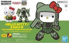 SDCS Hello Kitty Zaku II (SD Gundam Cross Silhouette)