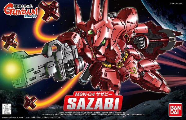 SD BB Senshi BB382 MSN-04 Sazabi