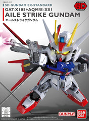 SD Gundam Ex-Standard AILE Strike Gundam GAT-XI05+AQM/E-X01