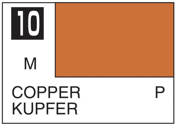 Mr. Color C10 Metallic Copper 10ml – LA Scale Model