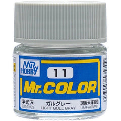 Mr. Color C11 Semi Gloss Light Gull Gray 10ml