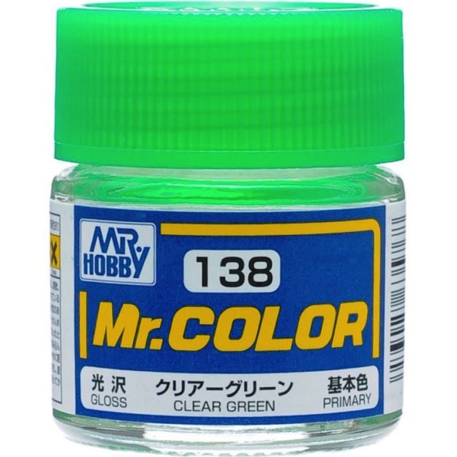 Mr. Color C138 Gloss Clear Green 10ml