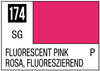 Gunze Sangyo Mr. Color C-174 Fluorescent Pink Paint – Solvent-Based Acrylic – 10ml Bottle, Made In China, 2019