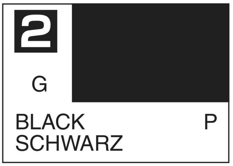 Mr. Color Lacquer C2 Gloss Black 10ml