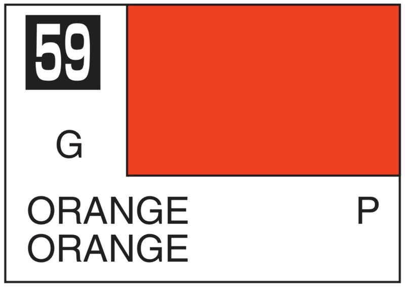Mr. Color Lacquer C59 Gloss Orange 10ml