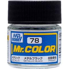 Mr. Color C78 Metallic Black 10ml