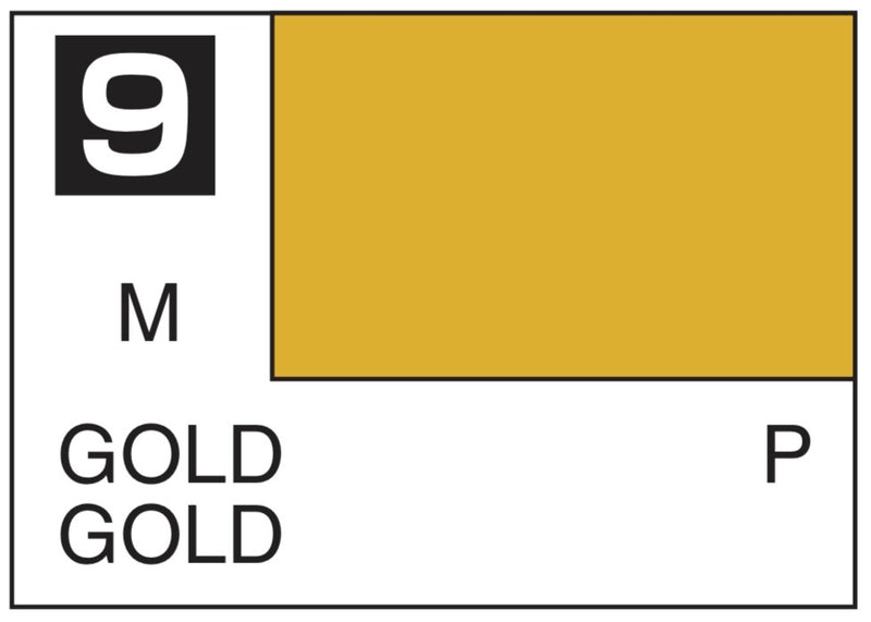 Mr. Color Lacquer C9 Metallic Gold 10ml