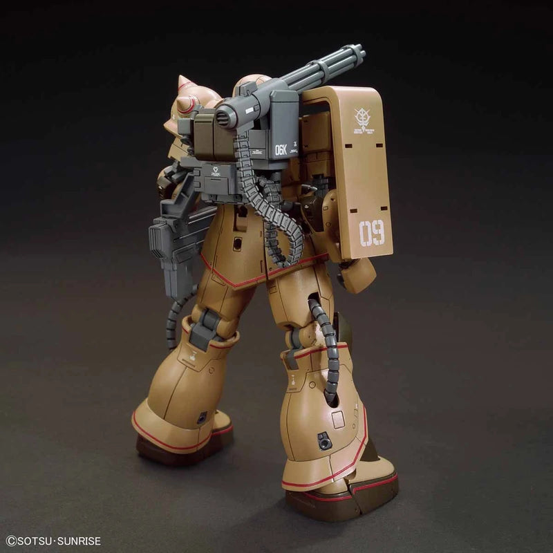 Bandai HGGTO #019 1/144 MS-06CK Zaku Half Cannon Model Kit