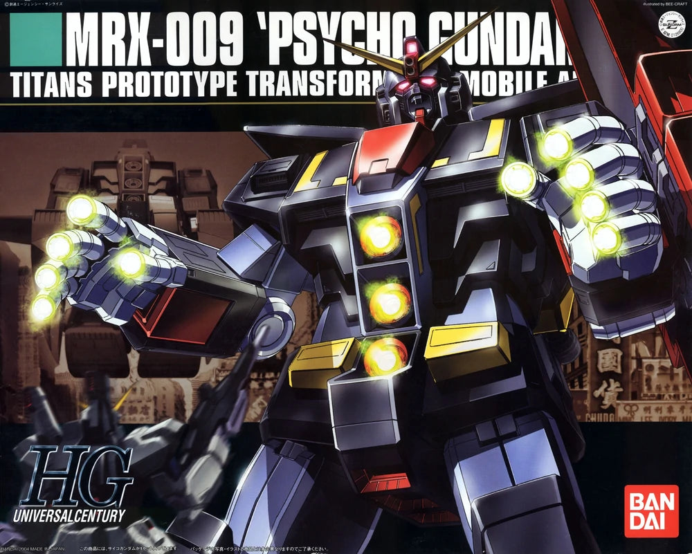 Bandai HGUC 1/144 MRX-009 Psycho Gundam Model Kit | Gundam Gunpla
