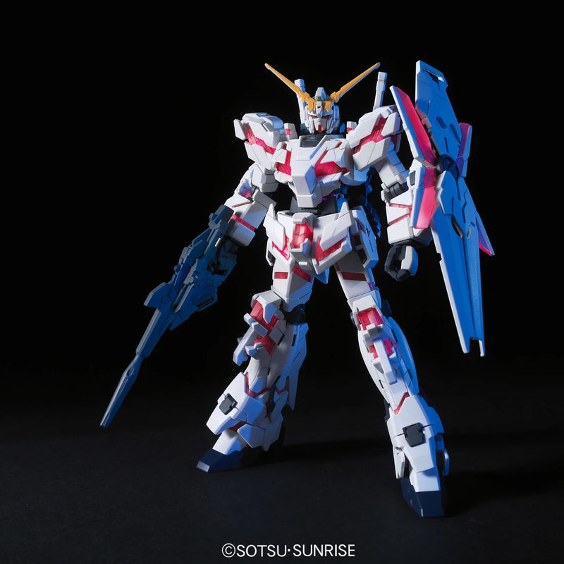 Bandai HGUC #100 1/144 RX-0 Unicorn Gundam (Destroy Mode) Model Kit