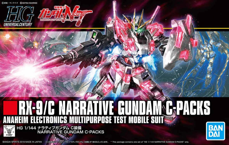 HG 1/144 HGUC RX-9/C Narrative Gundam C-Packs