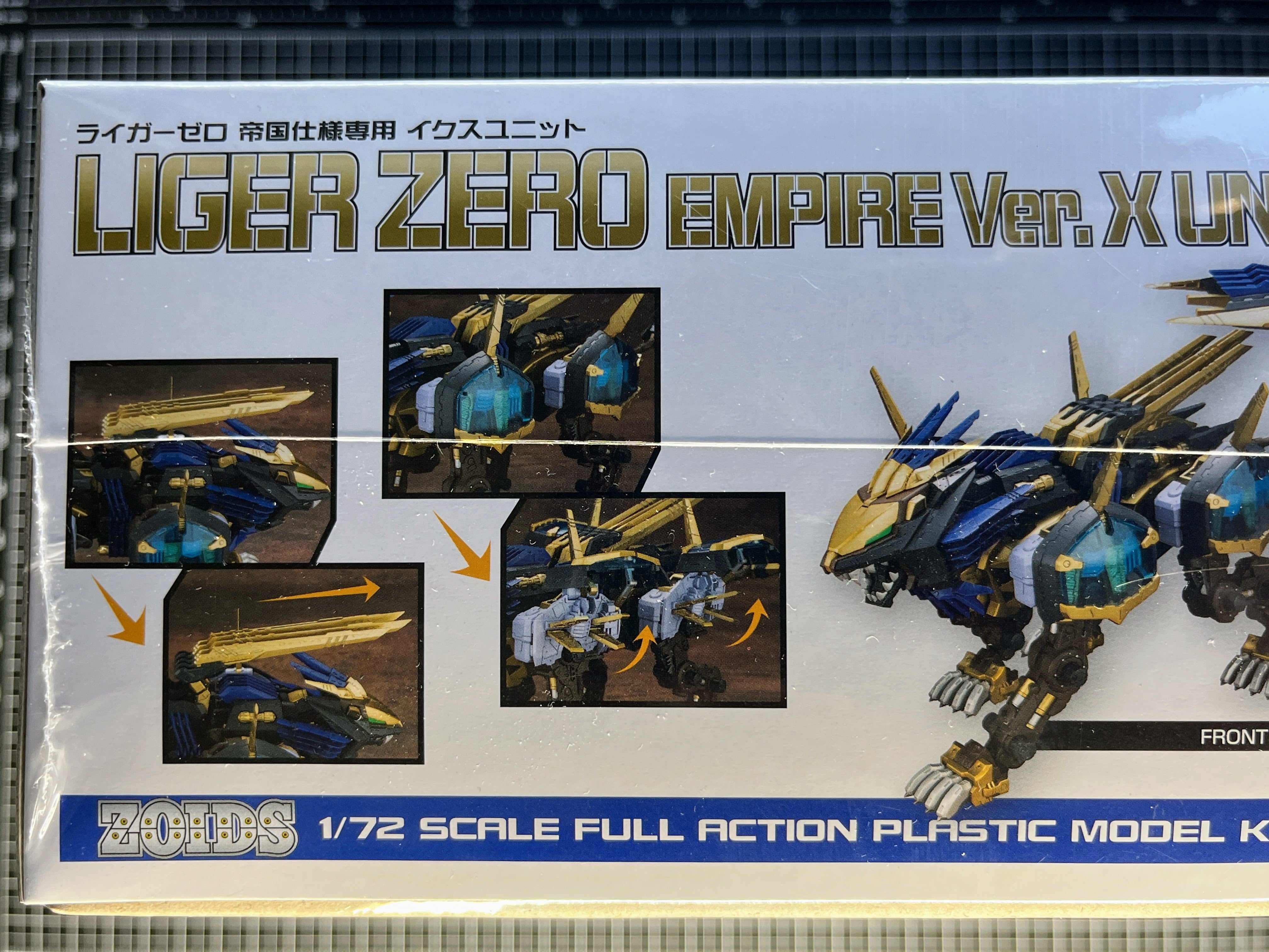 Liger Zero Custom Kotobukiya Zoids 1/72 Liger Zero Empire Ver. X Unit | Kotobukiya | LA ...