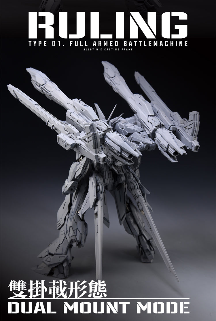 Ruling Type Offset Ruling Infinite Dimension RULING Type 01 Full Armed Battle Machine – LA Scale ...