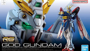 Bandai RG #37 1/144 GF13-017NJII God Gundam Model Kit