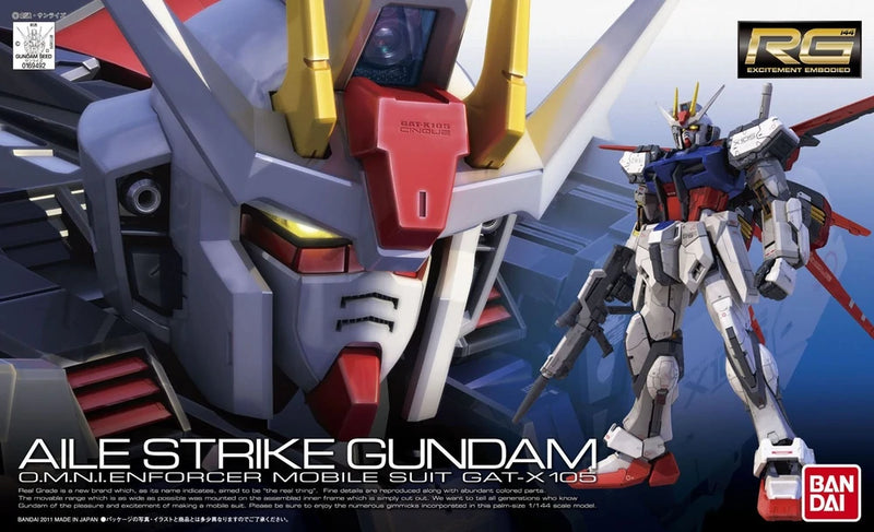 RG 1/144 GAT-X105+AQM/E-X01 Aile Strike Gundam