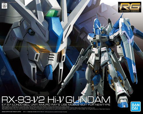 ロボット RG RX-93-V2 Hi-V GUNDAM RG 1/144 RX-93-v2 Hi-Nu Gundam | Bandai Gundam Gunpla | LA
