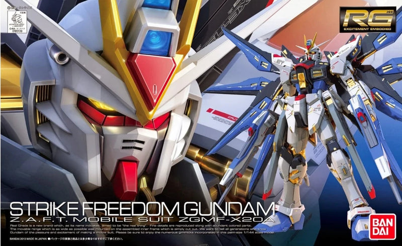 RG 1/144 ZGMF-X20A Strike Freedom Gundam