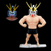 14-18cm Gundam Anime Figure Muscle Zaku Protein Powder Muscle Man Prototype Zaku Early Type Action Figure Model Toys