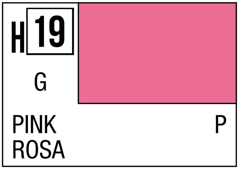 H19 Violet Mr. Hobby Aqueous H19 Gloss Pink 10ml