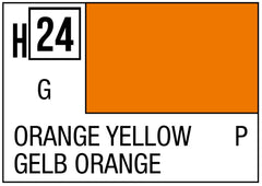 Mr. Hobby Aqueous H24 Gloss Orange Yellow 10ml