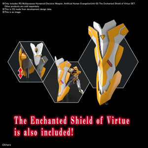RG Evangelion Unit-03 The Enchanted Shield of Virtue Set